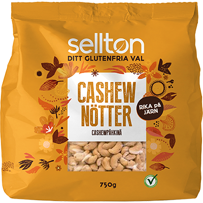 Cashewnötter 750g