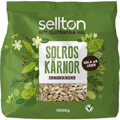 Solroskärnor 1000g Solroskärnor 1000g