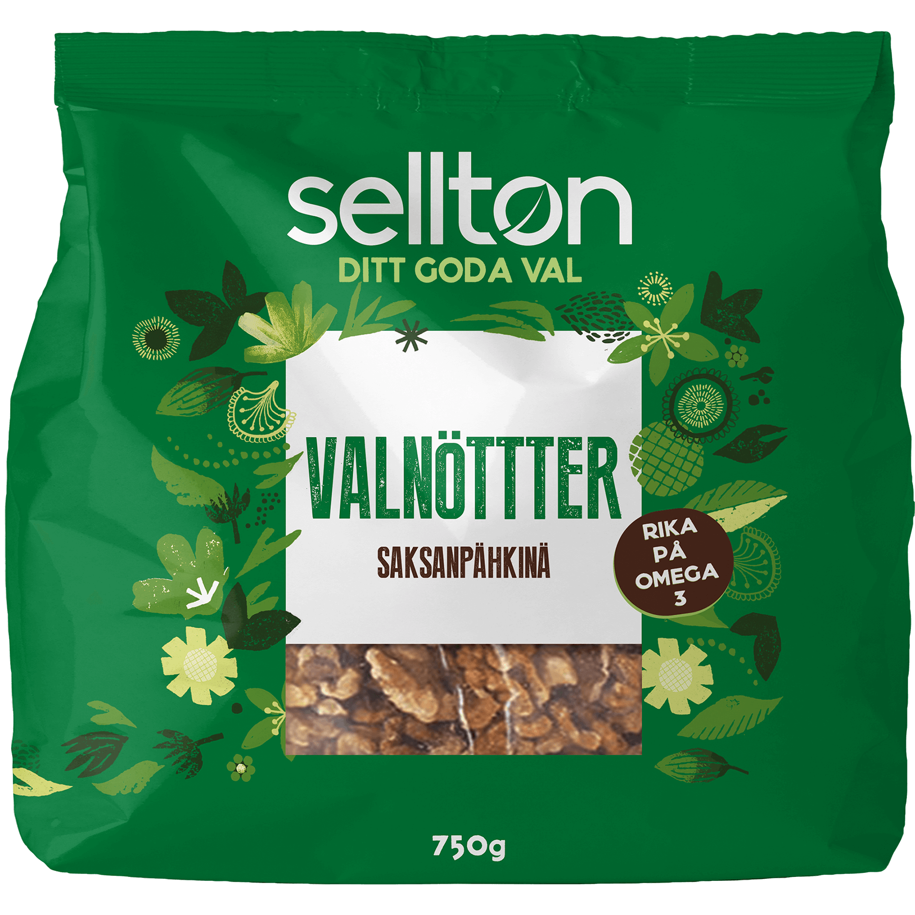 Sellton-Valnötter-750g